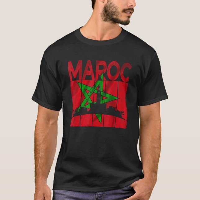 T-shirt Vintage Morocco I (Devant)