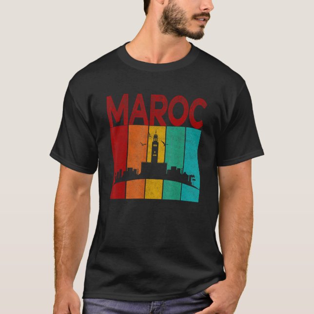 T-shirt Vintage Morocco I (Devant)