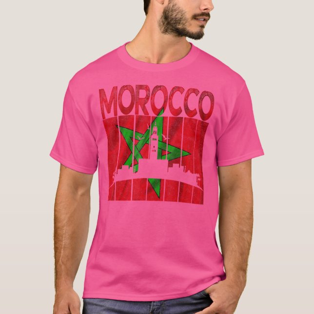 T-shirt Vintage Morocco I (Devant)