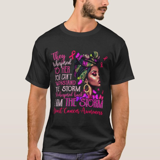 T-shirt Vintage Motivational Suprt Breast Cancer Awareness (Devant)