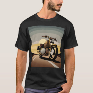 T-shirt Vintage motorcycle lover friends