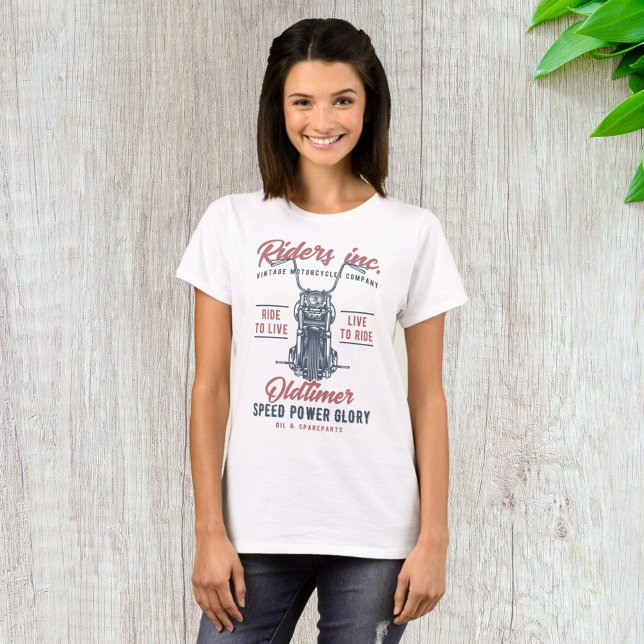 T-shirt Vintage Motorcycle Riders Inc (Créateur téléchargé)