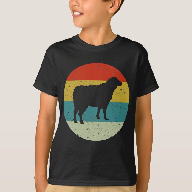 T-shirt vintage mouton (Devant)