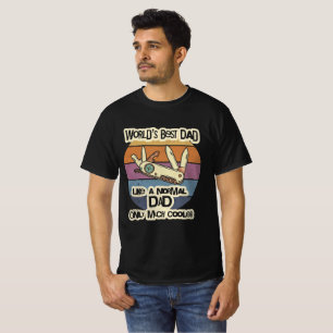 T-shirt Vintage Multi Tool Meilleur Papa du Monde