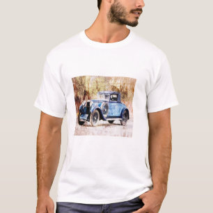 T-shirt Vintage Muscle Voiture Graphique Chemise 4 Amateur