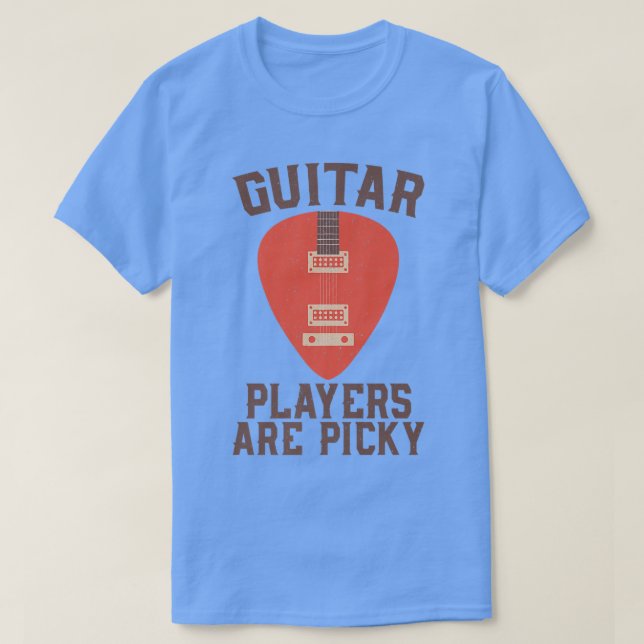 T-shirt Vintage Music Guitar Players (Design devant)