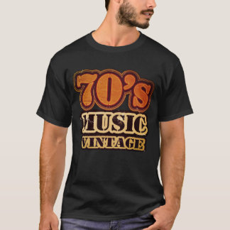 T-Shirt Vintage Musique des Années 70