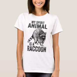 T-shirt Vintage My Spirit Animal est un Raccoon Trash Pand