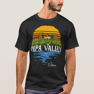 T-shirt Vintage Napa Valley Winery California Souvenir