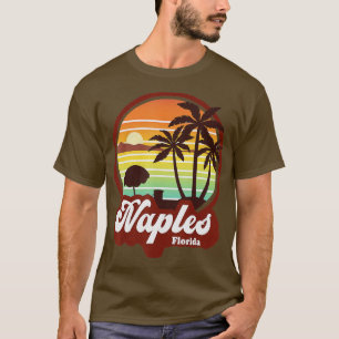 T-shirt Vintage Naples Florida FL Retro les années 70 Summ