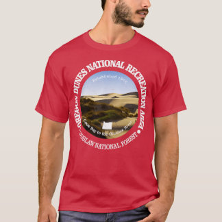 T-shirt Vintage Nature Dunes de l'Oregon Montagne de la Ra
