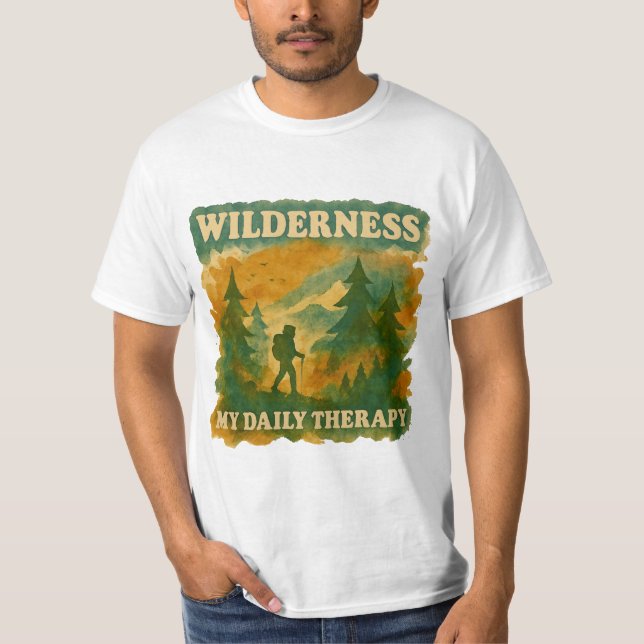 T-shirt vintage Nature Randonnée (Devant)