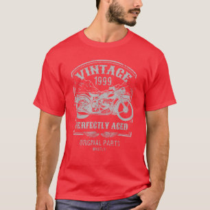 T-shirt Vintage né en 1999 Moto, cyclistes Cla