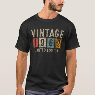T-shirt Vintage Né Octobre 1971 Quarantine Edition 49e