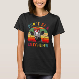 T-shirt Vintage Ne Pas Être Un Cultivateur De Vaches De He