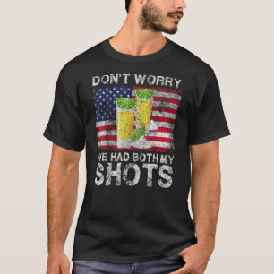 T-shirt Vintage Ne T'Inquiète J'Avais Les Deux Tirs Tequil