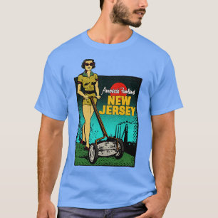 T-shirt Vintage New Jersey Résident Bonne vie