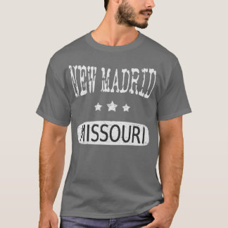 T-shirt Vintage New Madrid Missouri
