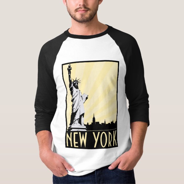 T-shirt Vintage New York (Devant)