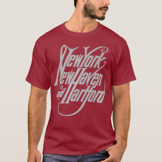 T-shirt Vintage New York New Haven et Hartford Railroad