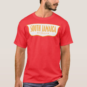 T-shirt Vintage New York Shield South Jamaica Queens
