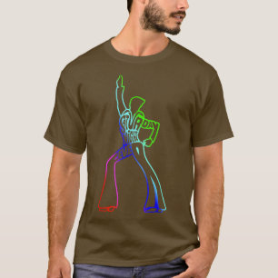 T-shirt Vintage Night Love Musical Films Arts Fevers Retro