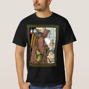 T-shirt Vintage Noël, jouets du Père Noël sabots chaussure