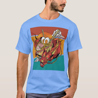 T-shirt Vintage Noodles Dragon Ramen 2978
