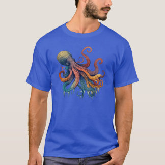 T-shirt vintage octopus boy