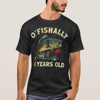 T-shirt Vintage O'Fishally 6 Ans Vieux Pêche 6ème