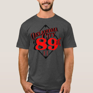 T-shirt Vintage Oklahoma City 89ers Baseball