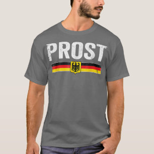 T-shirt Vintage Oktoberfest For Men Women German Flag Pro