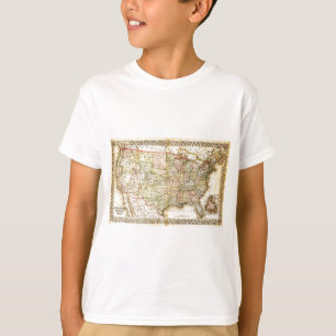 T-shirt Vintage Old États-Unis États-Unis