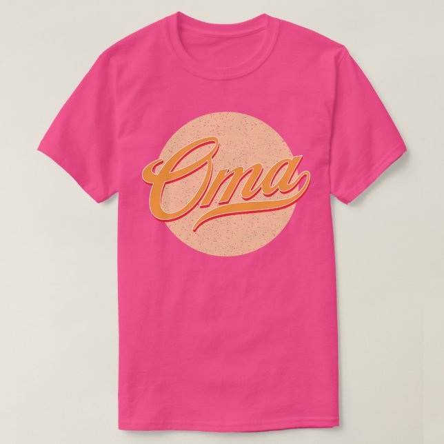 T-shirt Vintage Oma (Design devant)
