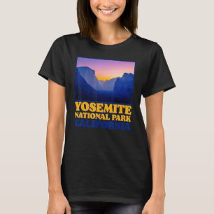 T-shirt Vintage Parc national de la vallée de Yosemite Pho
