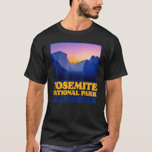 T-shirt Vintage Parc national de la vallée de Yosemite Pho