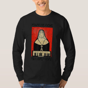 T-shirt Vintage Pardonne-moi Père Car J'ai Synthed Nonne S