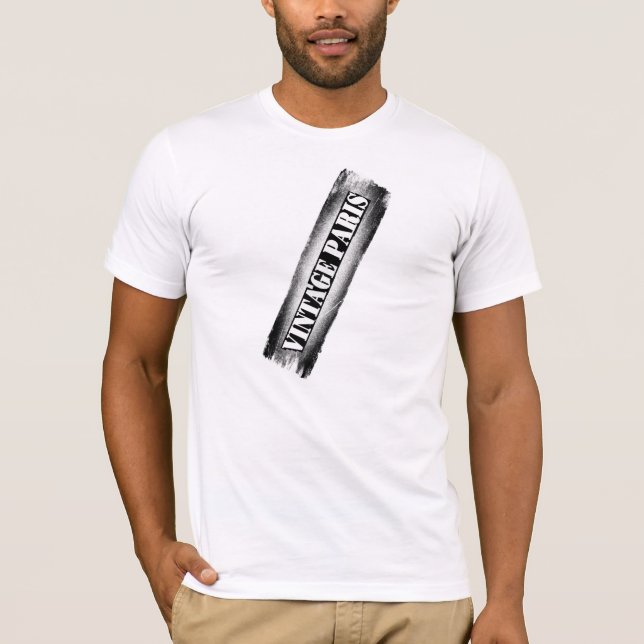 T-shirt vintage Paris #2 (Devant)