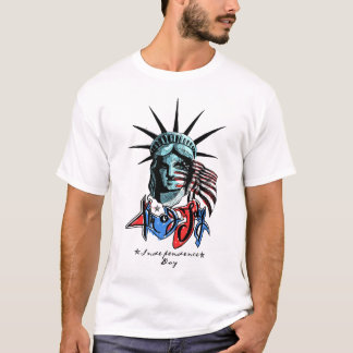 T-shirt Vintage Patriotic Statue of Liberty Graphic T-Shir
