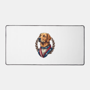 T-shirt vintage patriotique Heritage Golden Retrie
