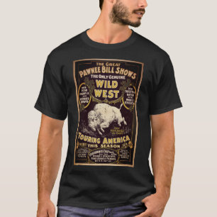 T-shirt Vintage Pawnee Bill Wild West Show