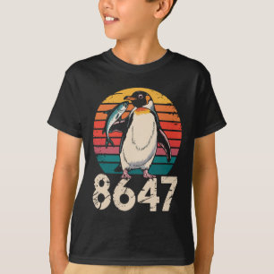 T-shirt Vintage Penguin 86 47 Protest - 8647 Penguin Anti