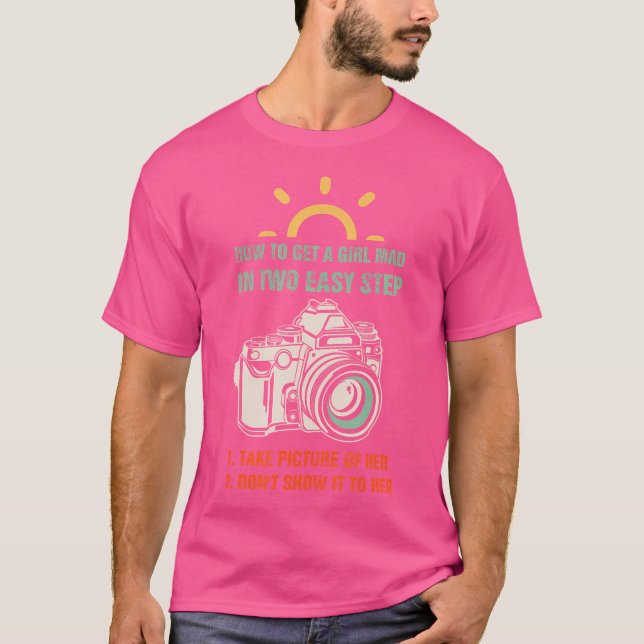 T-shirt Vintage Photography 	 - Photographer Gift (Devant)