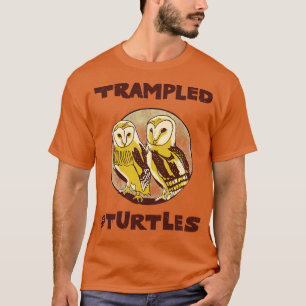 T-shirt Vintage piétiné par le hibou des tortues