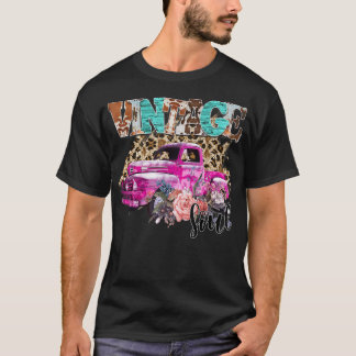 T-shirt Vintage Pink Truck