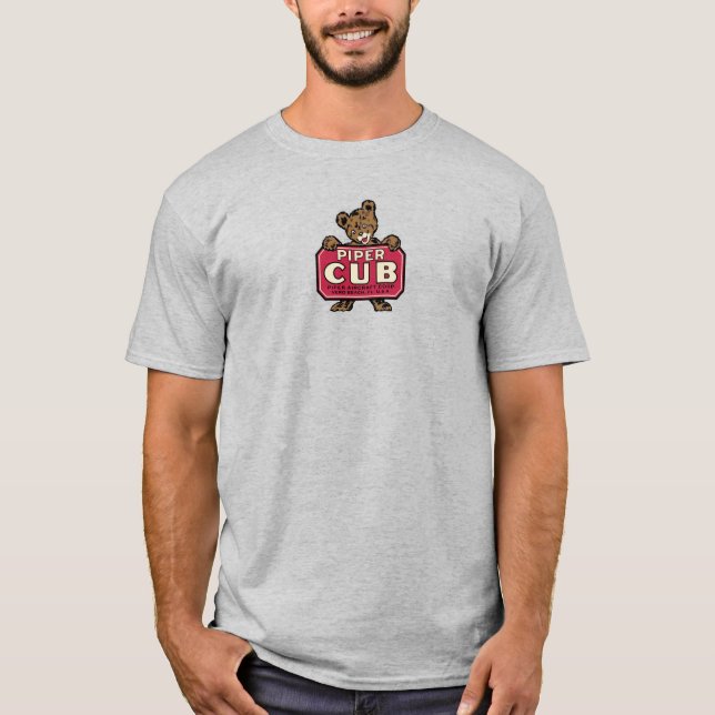T-Shirt vintage Piper Cub (Devant)