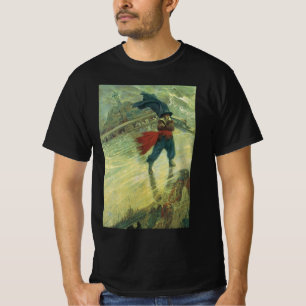 T-shirt Vintage Pirate, The Flying Dutchman par Howard Pyl