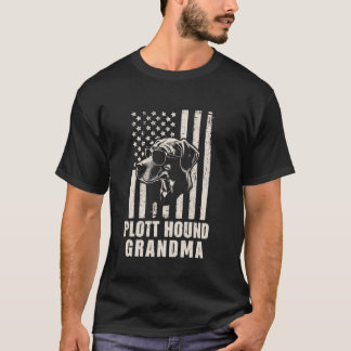 T-shirt Vintage Plott Hound Dog Grandma Cadeaux américains