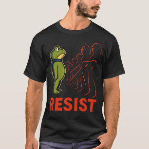 T-shirt Vintage Portland 2025 Résistez à la grenouille de 
