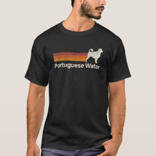 T-shirt Vintage Portugais Eau Rétro Maman Papa Chien